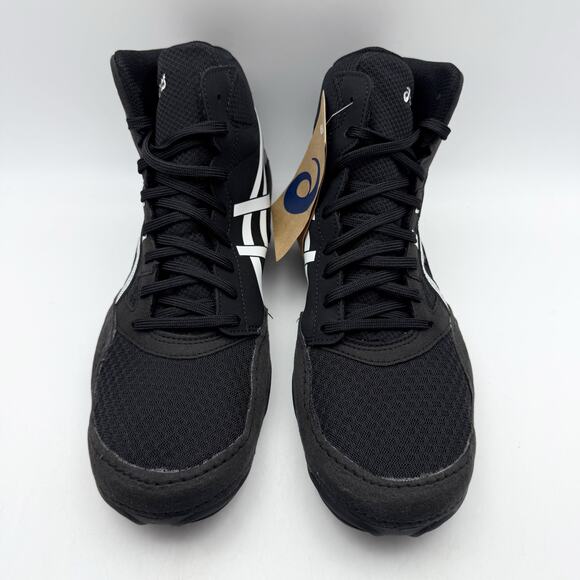 Asics Mens SnapDown 4 Wrestling Shoes US 9.5 M EU 42 Black White NIB - Picture 7 of 13